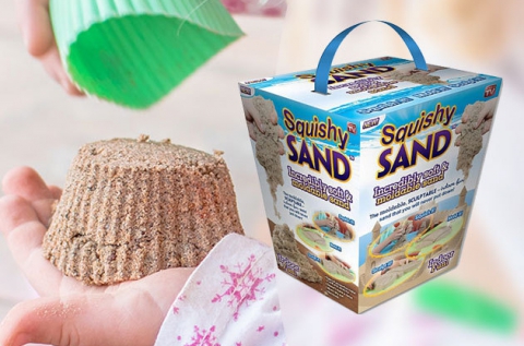 Squishy Sand okos homok gyerekeknek