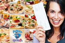 Miskolc: Kedvezményfüzet 16 rendeléshez 5.000 Ft helyett 2.490 Ft-ért a Pizza Mobiltól