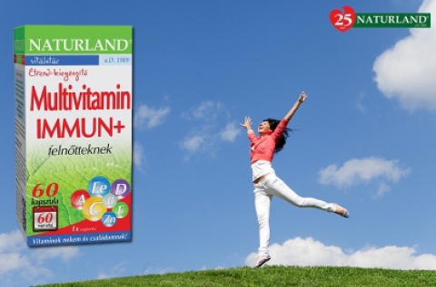 60 db Naturland multivitamin immun+ kapszula