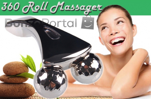 360 Roll Massager görgős arc- és testmasszírozó
