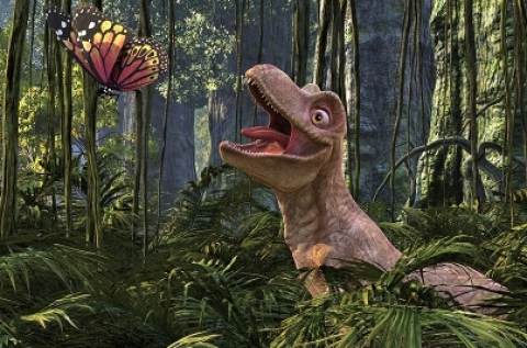 Egyedülálló 3D-s film vetítés dinoszauruszokról