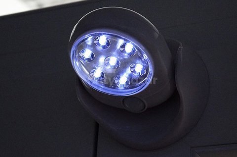 Mozgásérzékelős, szuperfényes LED lámpa