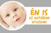 Egyedi, fényképes baby on board matrica