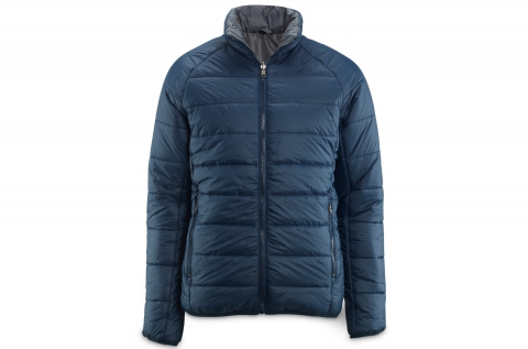 Walkmaxx Fit férfi téli kabát kék-szürke színben