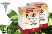 2 doboz 60 db-os memóriajavító Bilobil forte kapszula