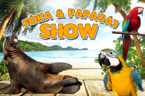 Fóka és papagáj show belépő 1 fő részére