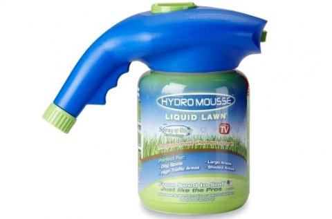 Hydro Mousse gyepesítő oldattal és 250 g fűmaggal