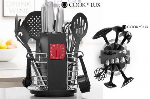 24 részes Cook D'Lux komplett konyhai készlet