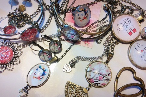 90 perces üveglencse ékszer készítő workshop