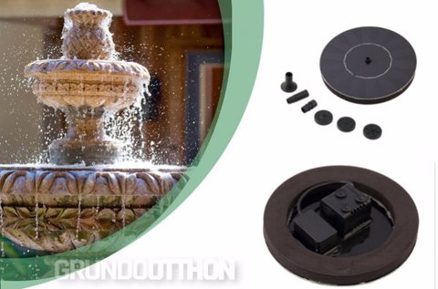 Napelemes szökőkút