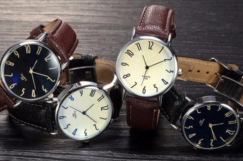 Női és férfi órák elegáns, sportos, mintás változatban