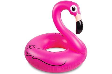 Felfújható óriás flamingó pink színben