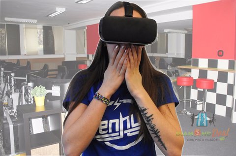 60 perces szimulátorozás VR szemüveggel