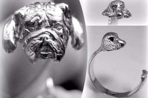 Állatos ezüst gyűrűk méretre igazítható kialakítással
