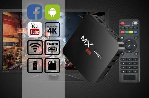 MXQ Pro 4K Android TV okosító