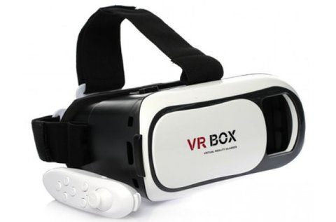 3D virtuális valóság szemüveg kontrollerrel