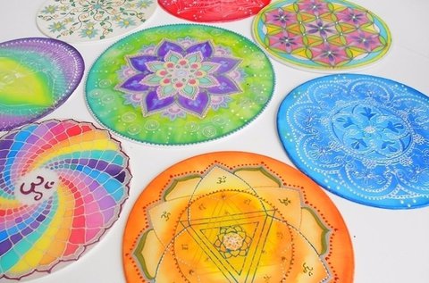 3 órás selyem mandalafestés