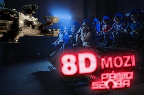 8D Cinema belépőjegy választható filmre