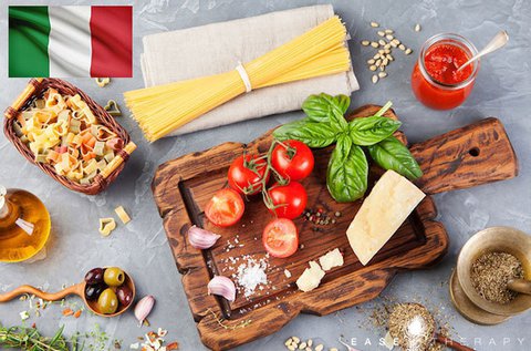 Olasz főzőkurzus egészséges alapanyagokkal