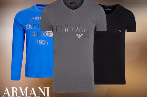 Armani férfi rövid és hosszú ujjú pólók