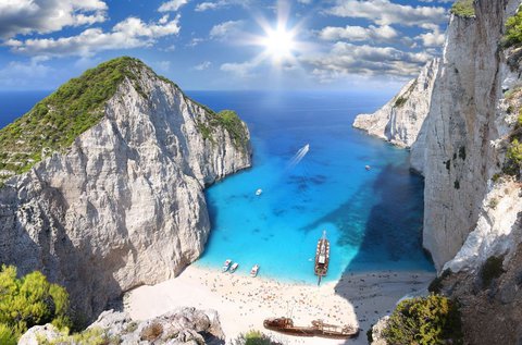 1 hetes romantikus nyaralás Zakynthos-on, repülővel