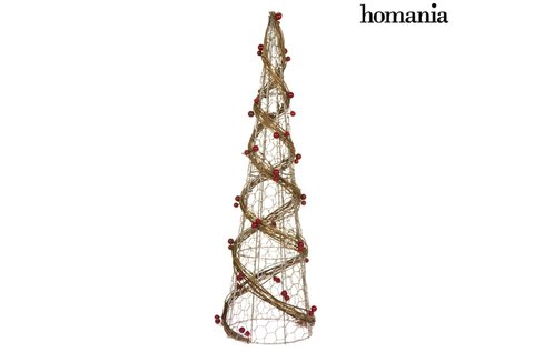 Christmas Tree Wire netting rattan dísz