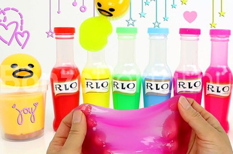 Rio slime cocktail folyékony gyurma több színben