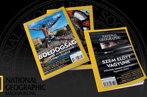1 éves National Geographic magazin előfizetés