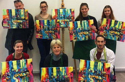 Kreatív élményfestés 28 választható témával