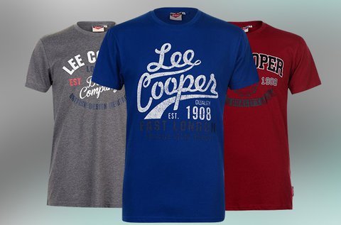 Lee Cooper Vintage pamut férfi póló