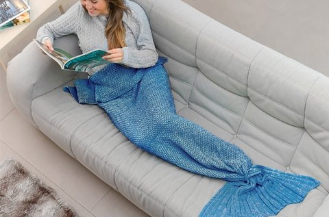 Snug Snug One Mermaid sellő takaró
