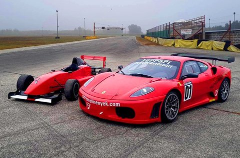 2-2 körös Ferrari F430 és Formula Renault vezetés