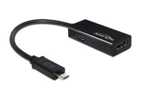 MHL–HDMI + Micro USB B adapter
