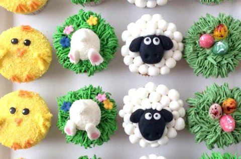 Húsvéti cupcake díszítő workshop