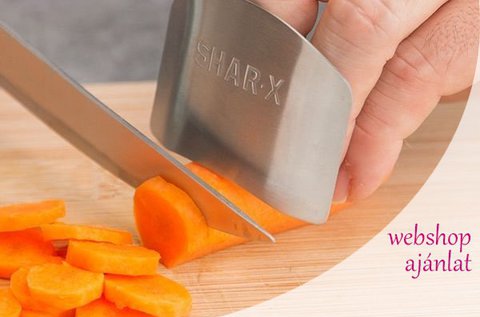 Shar-X acél ujjvédő szeleteléshez