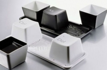 Stílusos Ctrl-Alt-Del műanyag tál készlet fehér színben nem csak számítógép rajongóknak (350 ml)