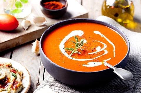 Választható egészséges leves friss alapanyagokból