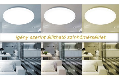 24 W-os mennyezeti LED lámpa