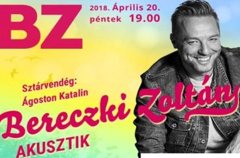 Belépő Bereczki Zoltán akusztikus műsorára