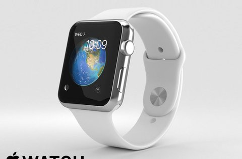 Apple Watch1 okosóra fehér 42 mm-es szíjjal