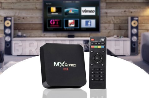 MXQ Pro 4K Smart TV box 4 magos processzorral