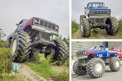 3 körös élményvezetés egy Monster Truck BigFoottal