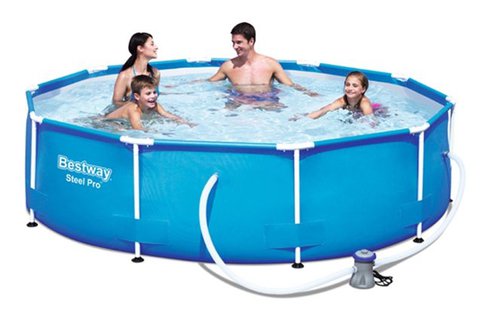Bestway Maui kerek fémvázas medence