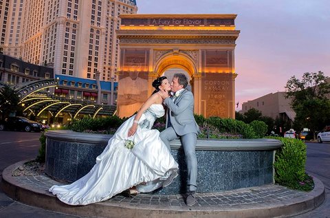 Esküvő Las Vegas-ban szervezéssel és fotózással