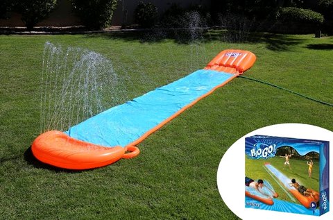 Csúszószőnyeg otthoni vízi csúszdázáshoz