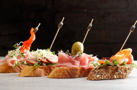 Tapas és partyfalatok készítő workshop