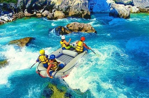 Rafting hétvége Boszniában teljes ellátással