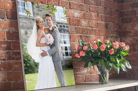 Egyedi vászonkép saját fotóból, vakrámázással