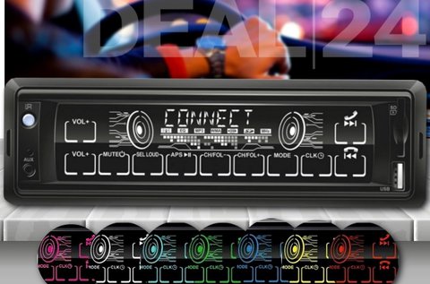 Sal VB 4100 bluetooth-os autórádió távirányítóval