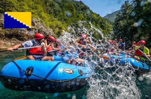 Rafting vagy jeep safari túra Boszniában